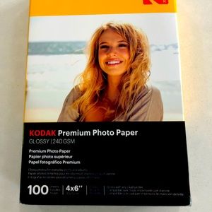 Kodak Premium Photo Paper Glossy 240GSM, 4x6”, 95 Sheets
